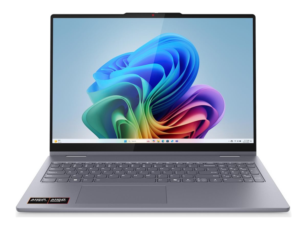 Lenovo IdeaPad 5 2-in-1 16AKP10 83KU - Flip-Design - AMD Ryzen AI 5 340 / 2 GHz - Win 11 Home - Radeon 840M - 16 GB RAM - 512 GB SSD NVMe - 40.6 cm (16")